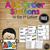 ABC Order to First and Second Letter | Alphabetical Order 