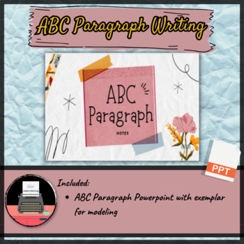 Preview of ABC Paragraph Structure Presentation