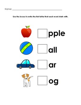 abc phonics activity letter sounds a z worksheets by