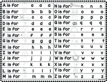 abc phonics chart by the daily alphabet teachers pay