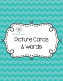 ABC Picture Cards and Words in Spanish