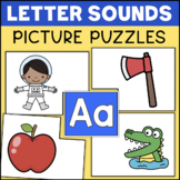 Letter Puzzles Names & Sounds Match Alphabet Activities Pr