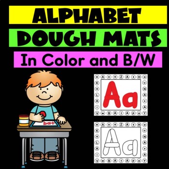 Alphabet mold play doh