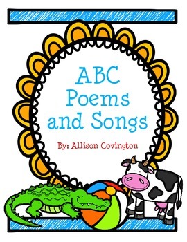 Preview of ABC Poems and Songs