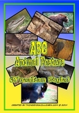 Alphabet Animal Posters (D' Nealian Style)