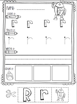 abc practice pages lowercase letters by kindergarten rocks tpt