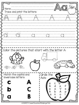 ABC Print and Practice! {Alphabet Printing Pages} | TpT