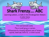 ABC Recognition Shark Frenzy Game - letter identification 