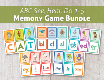 Abc Memory Game Worksheets Teachers Pay Teachers