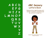ABC Sensory Bundle (Letters Book + Flashcards)
