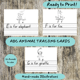 ABC Sentence Tracing Cards