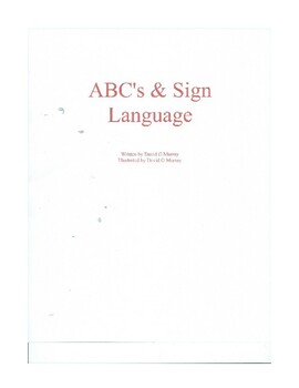 Preview of ABC Sign Book