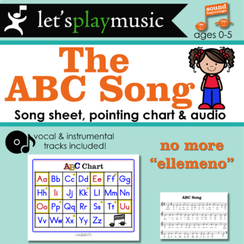 Preview of ABC Song & Audio track