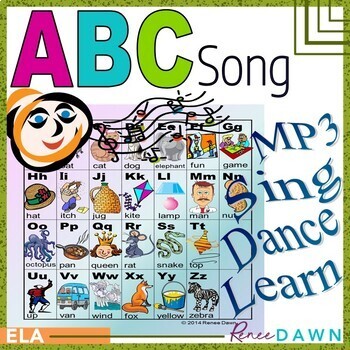 Preview of ABC Song MP3 - Alphabet Song, Charts, & Brain Break