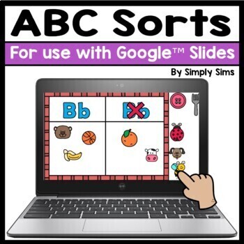 Preview of ABC Sorts | Google Slides | Beginning Letter Sounds | Back to School