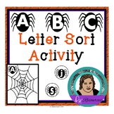 ABC Spider Sort - Letter Recognition Center
