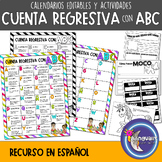 ABC Summer Count Down IN SPANISH Cuenta Regresiva con ABC