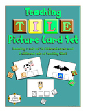 ABC Teaching Tile Picture Cards with Tiles for Phonics Spe