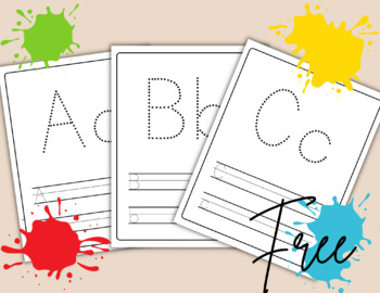 Preview of ABC Traceable Worksheet's