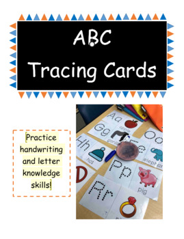 Preview of ABC Tracing Cards