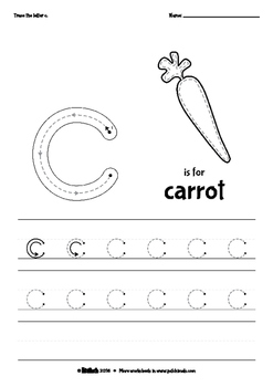 ABC Tracing Worksheets - Lowercase by Patchimals | TpT