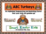 Thanksgiving ABC Turkey Bundle - Alphabet Games for Smartboard