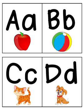 ABC Word Wall Cards by If The Schu-Fits | Teachers Pay Teachers