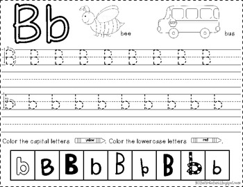 ABC Worksheets by Jessica - Littlest Scholars | TpT