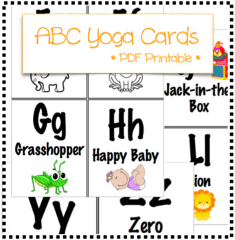 Preview of ABC Yoga Cards