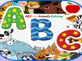 ABC and Animals Coloring
