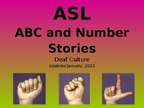 ABC and Number Stories PowerPoint