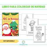 ABC de Navidad Libro para Colorear - Christmas ABC Colorin