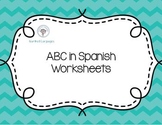 ABC in Spanish Worksheets