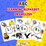 ABC learning alphabet in english