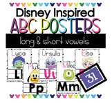 ABC posters - Disney Inspired - Long & Short Vowel Sounds 