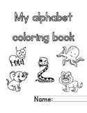 ABC's Animal Coloring Book for Preschool/Kindergarten