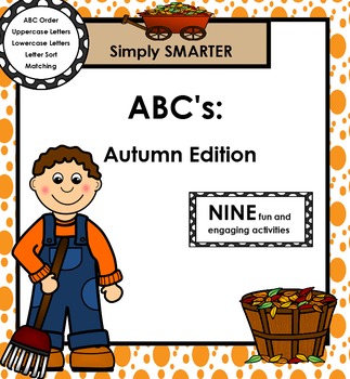 Preview of SMARTBOARD ABC's:  Autumn Edition