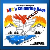 ABC's COLOURING BOOK, First Nations, Indigenous, Six Natio