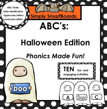 Preview of ABC's:  Halloween Edition
