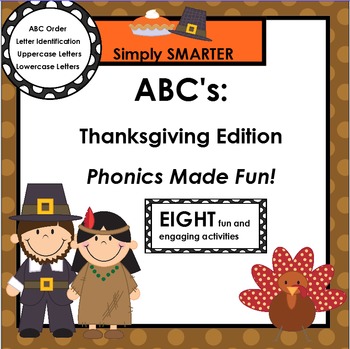 Preview of SMARTBOARD ABC's:  Thanksgiving Edition