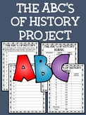 ABC's of History Cumulative Children's Book Project, World