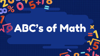 Preview of ABC's of Math