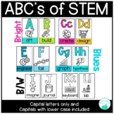 ABC's of STEM - STEM / STEAM Alphabet Posters