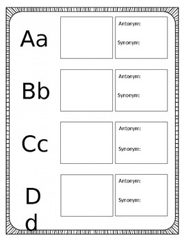 abcthesaurus.com - ABC Thesaurus - Synonyms and A - ABC Thesaurus