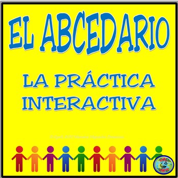 Preview of Interactive Spanish Alphabet Prompt Card - El abcedario interactivo