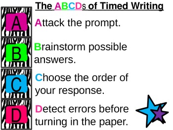 Preview of ABCDs of Timed Writing