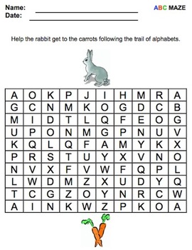 alphabet puzzle game