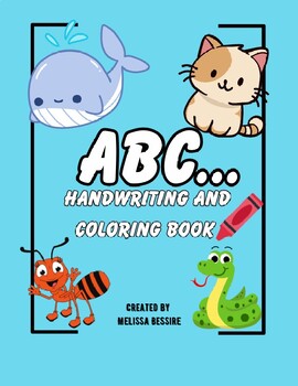 Preview of ABCs Coloring and Handwriting