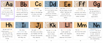 Preview of ABCs SEL/Mindfulness Posters + Journal