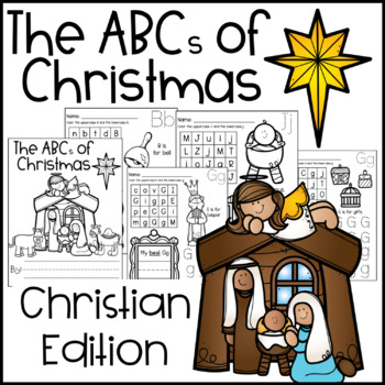 ABCs of Christmas - Christian ABCs or Catholic ABCs by Upper Grade Prieto